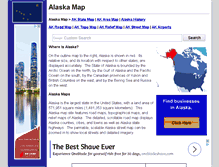 Tablet Screenshot of alaska-map.org